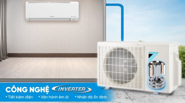 Máy lạnh Daikin 1.0HP - Inverter FTKB25YVMV/RKB25YVMV