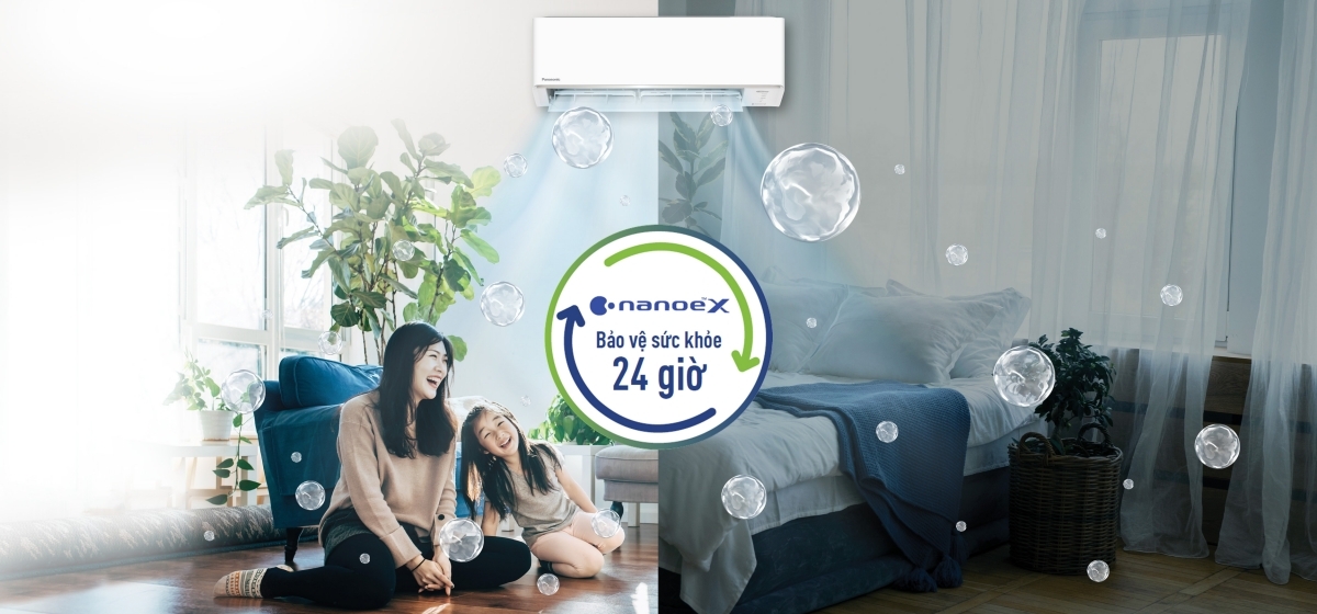 Máy lạnh Panasonic 1HP - Inverter CU/CS-RU9AKH-8