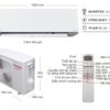 Máy lạnh Toshiba 2.0Hp - Inverter H18E2KCVG-V/H18E2ACVG-V